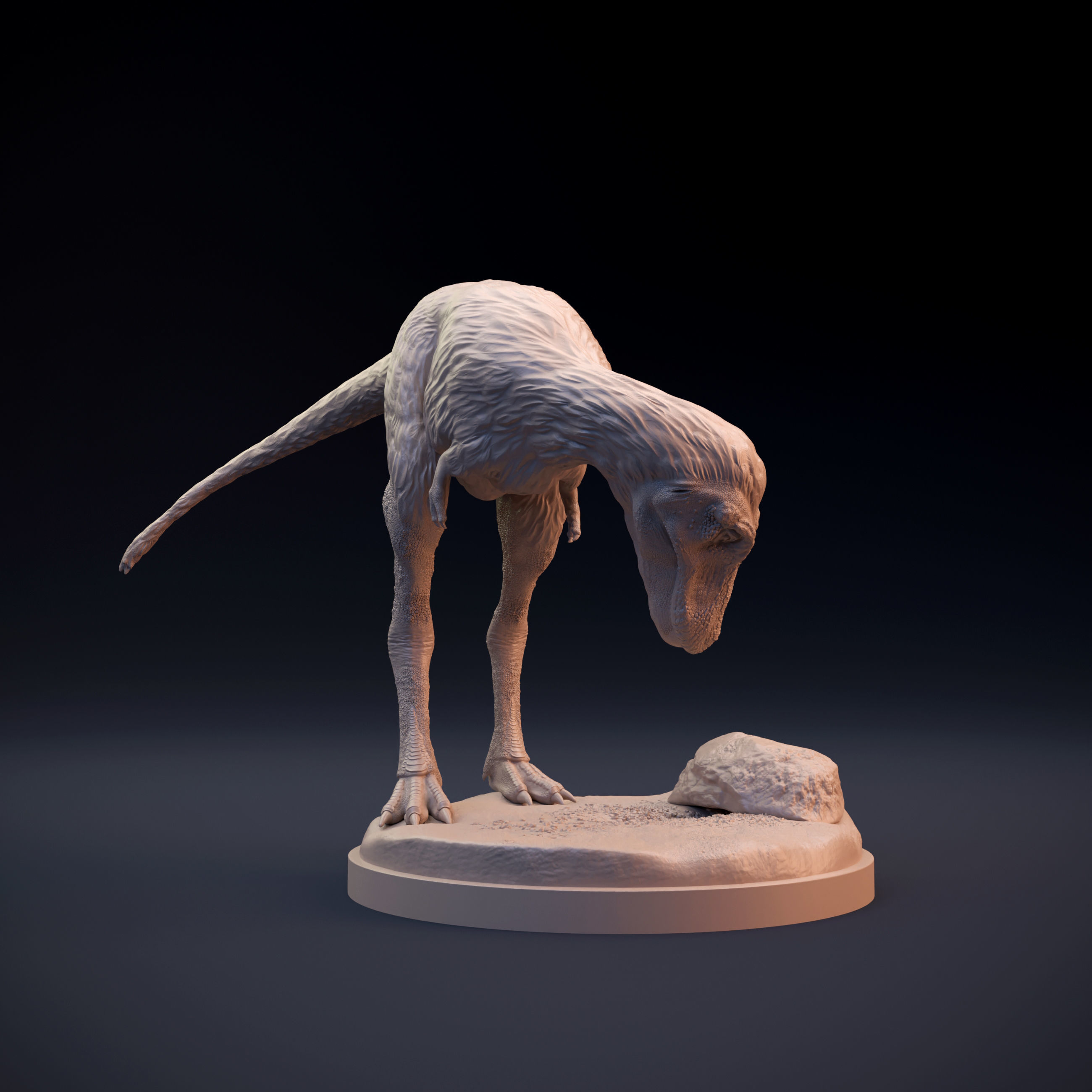 Juvenile Tyrannosaurus 3D print model_4