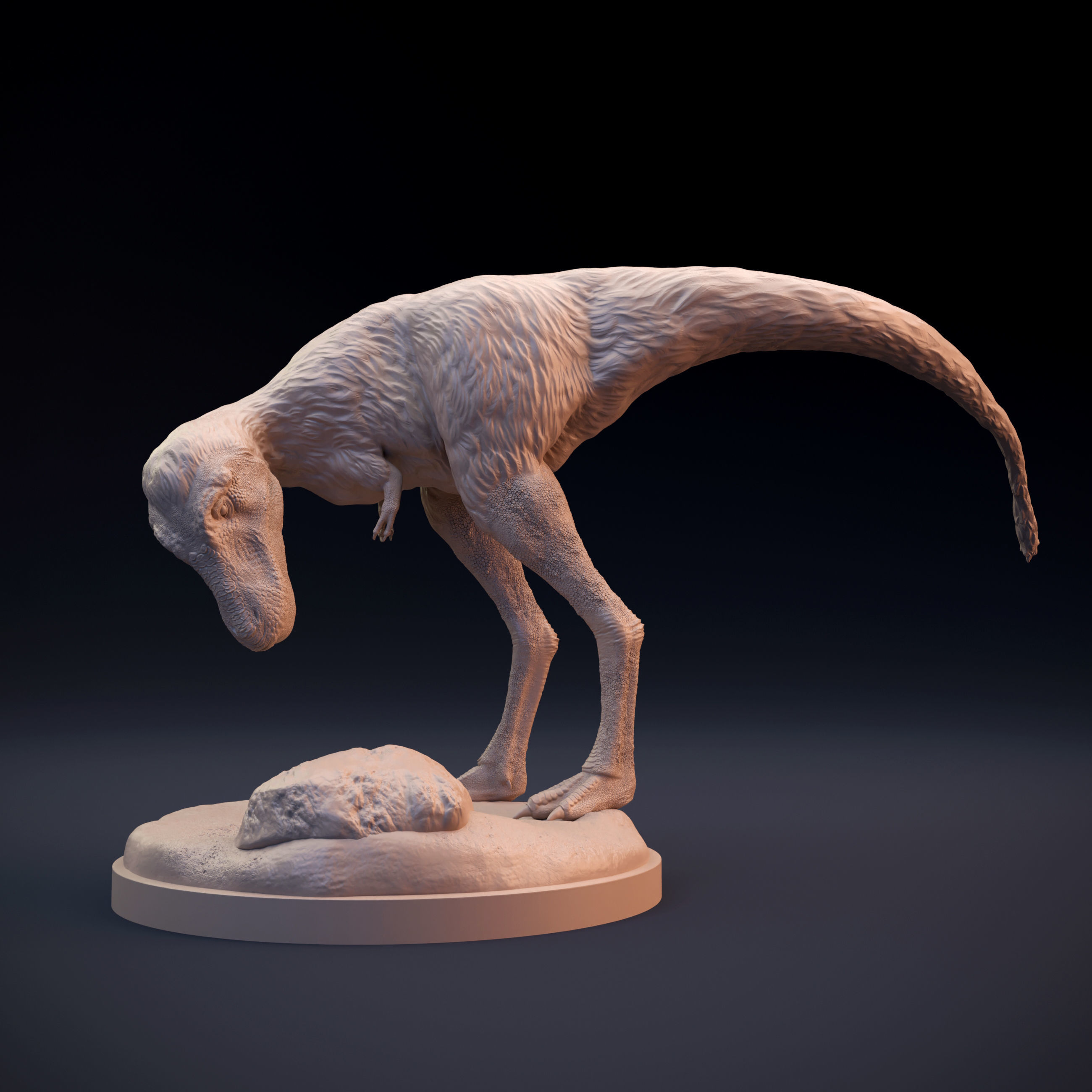 Juvenile Tyrannosaurus 3D print model_1