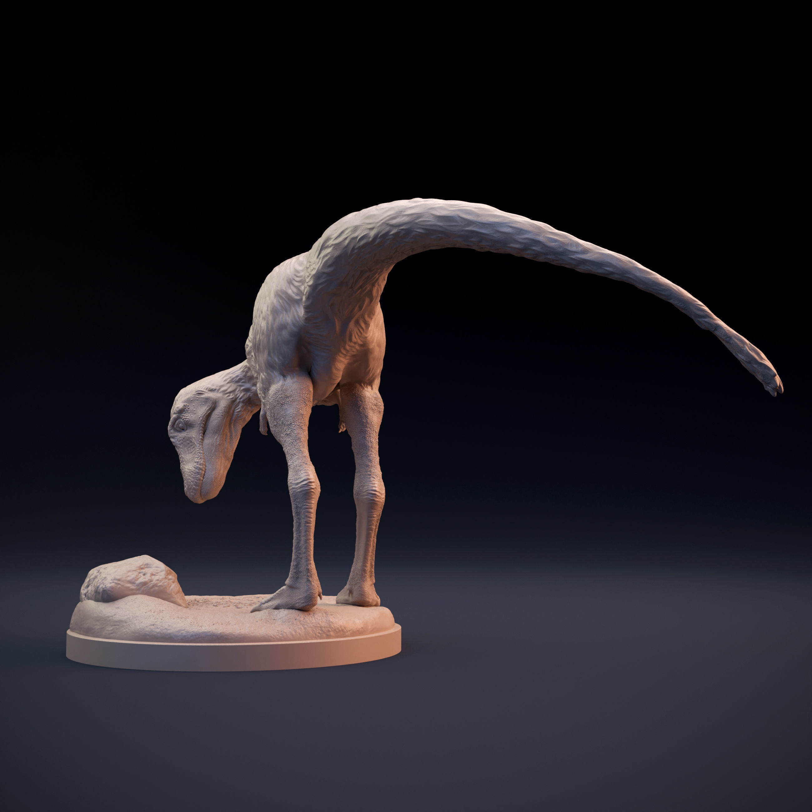 Juvenile Tyrannosaurus 3D print model_3