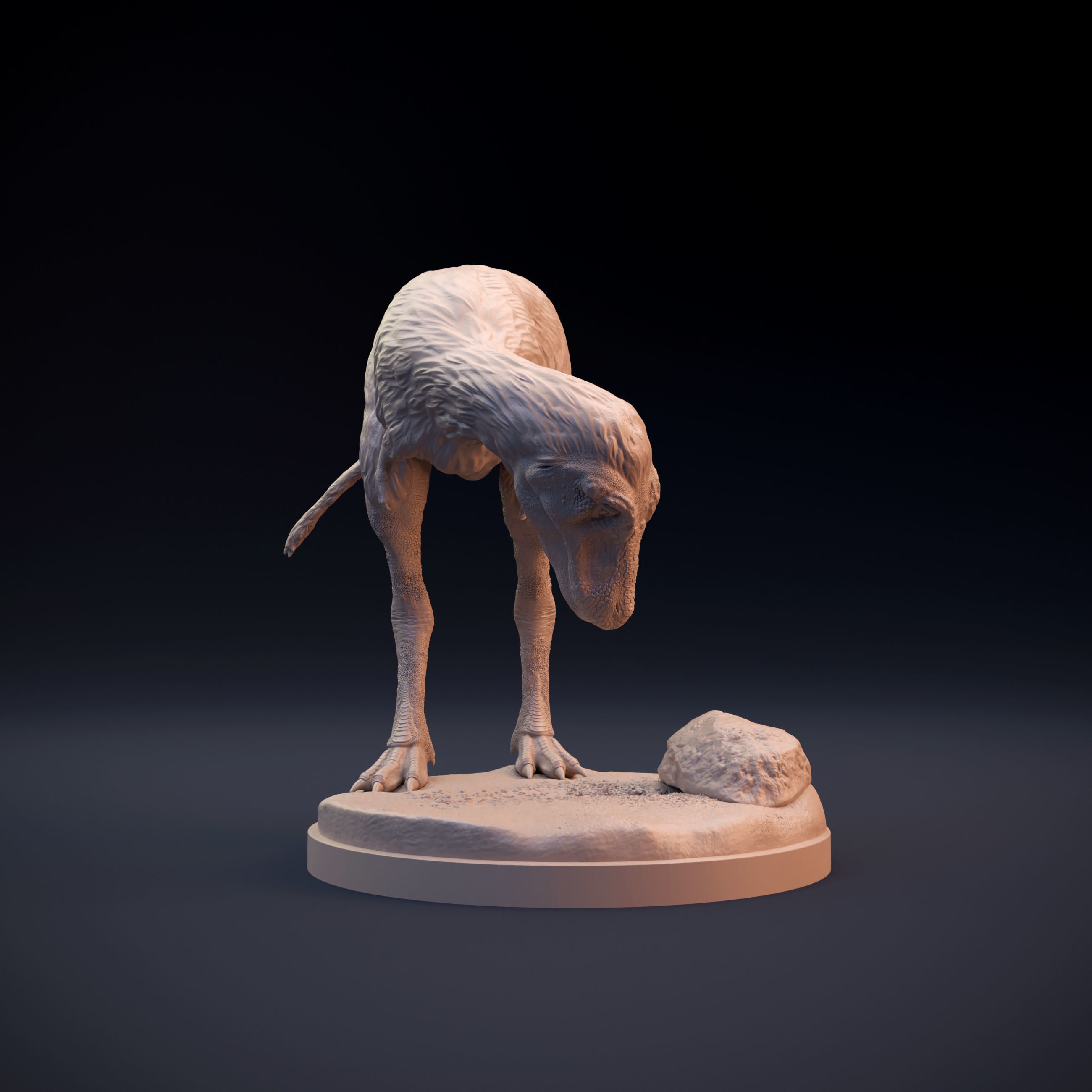 Juvenile Tyrannosaurus 3D print model_6