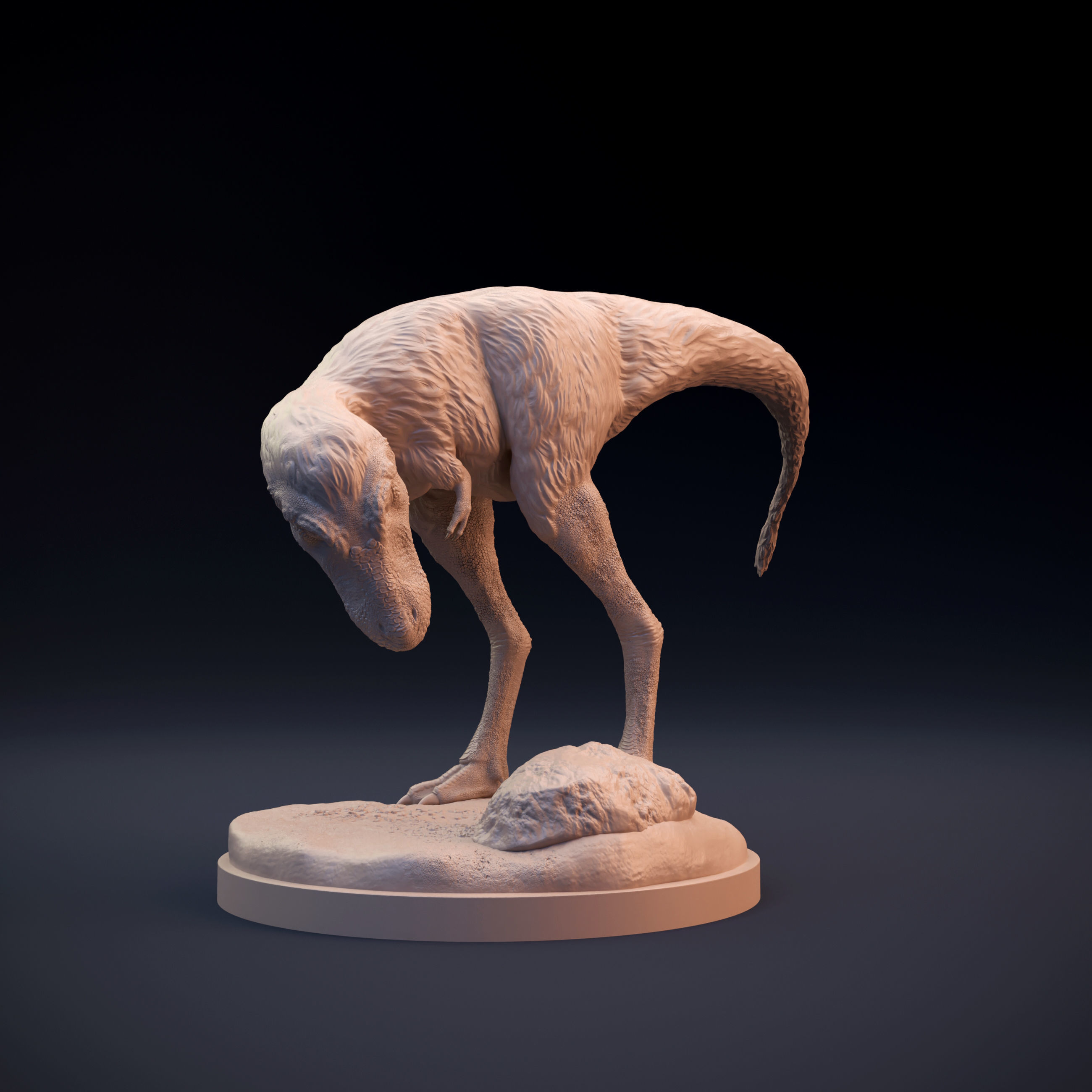 Juvenile Tyrannosaurus 3D print model_5