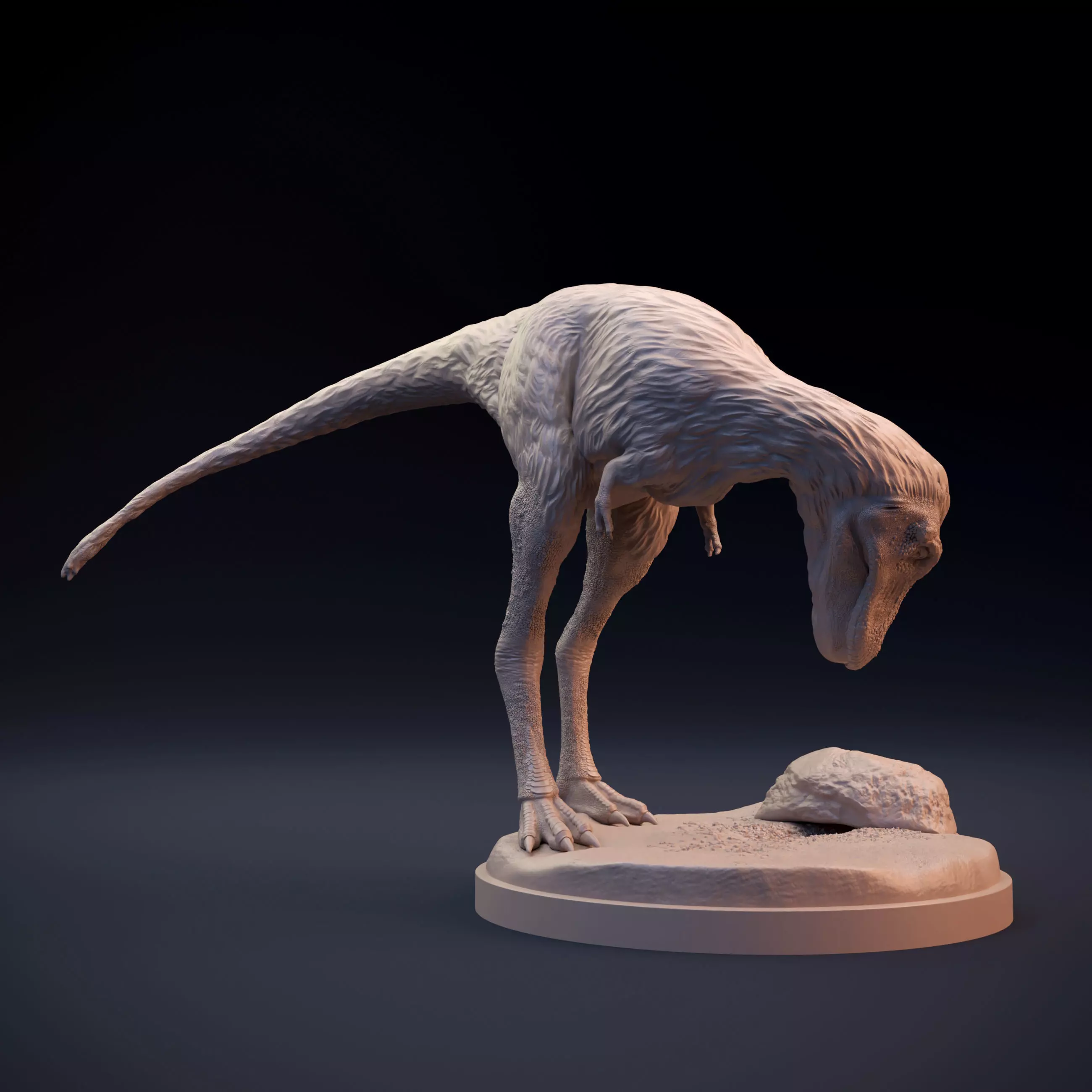 Juvenile Tyrannosaurus 3D print model_0