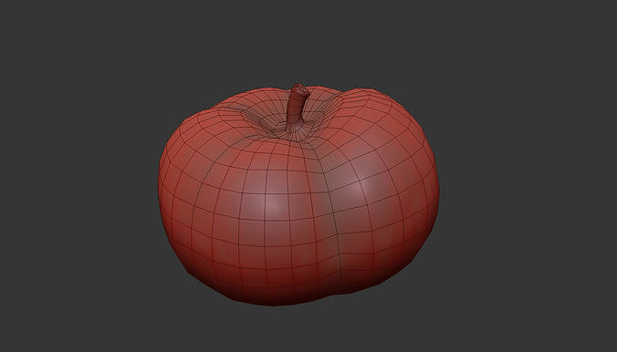 Tomato 3D model 7