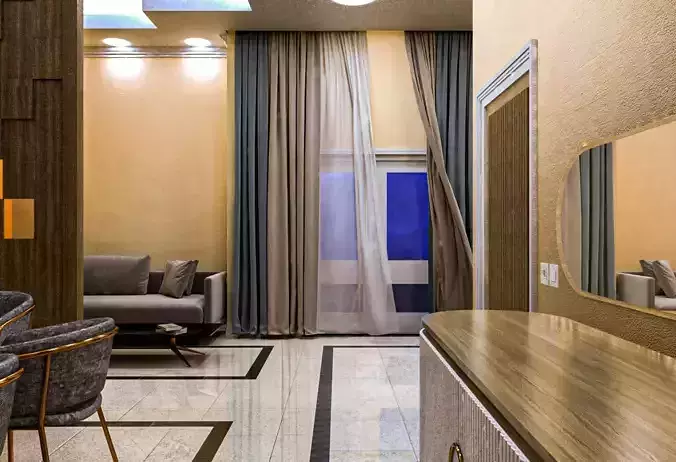 interior design modern style  3D model