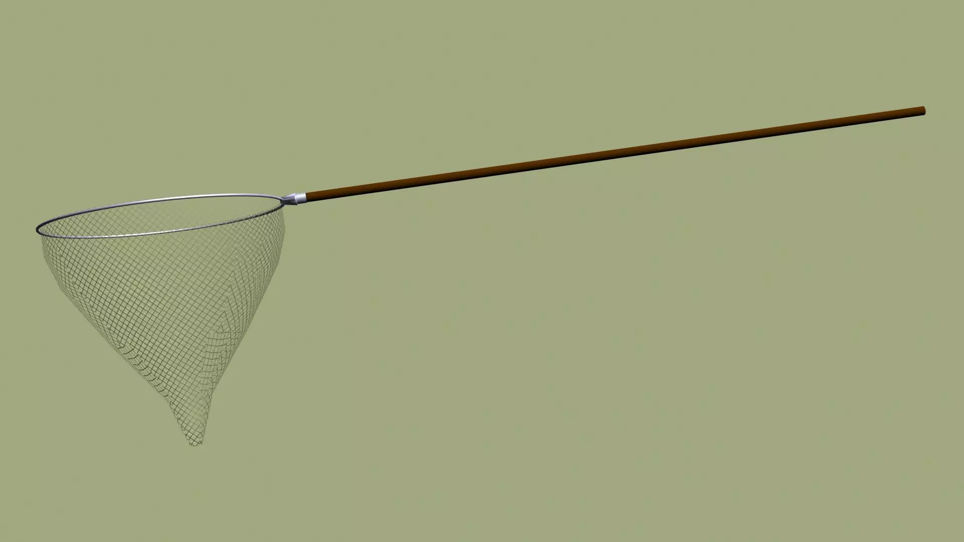 Fishnet fishing net 3D model