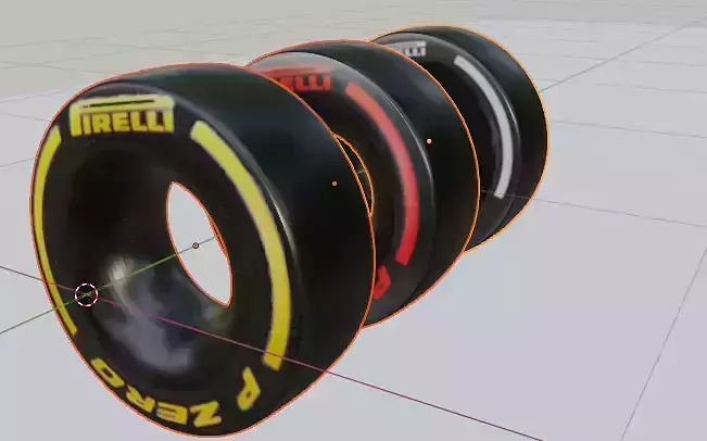 F1 Slick Tyres Pack 