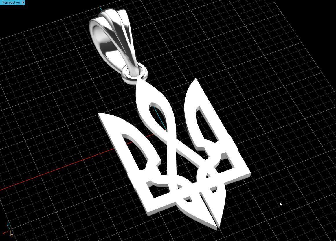 Ukrainian Trident 3D print model_10