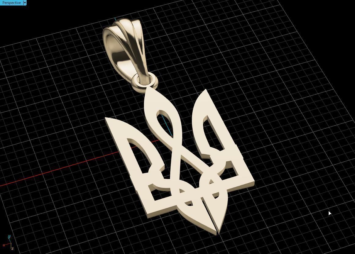 Ukrainian Trident 3D print model_14