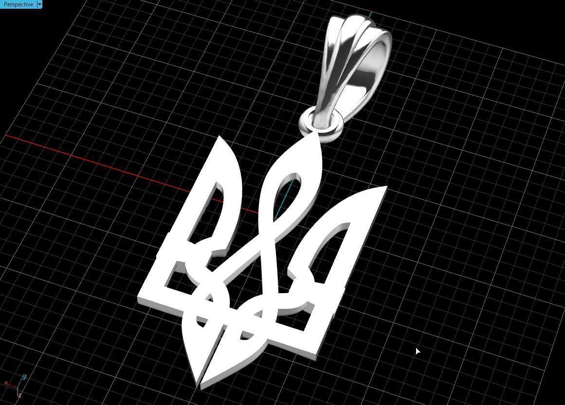 Ukrainian Trident 3D print model_11