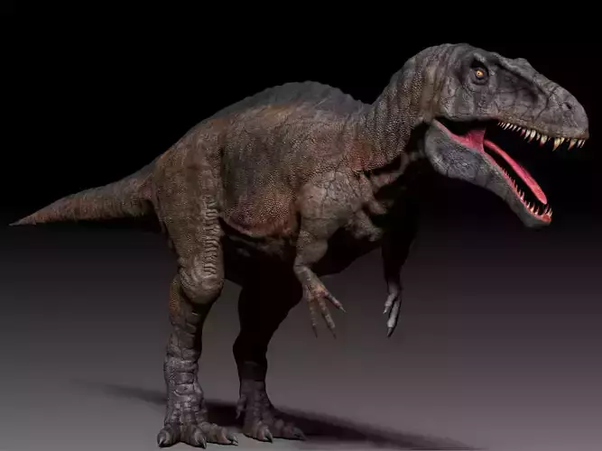 Dinosaur Acrocanthosaurus Sculpt Project