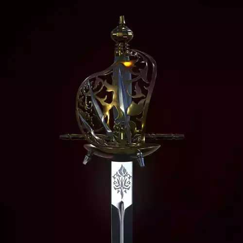 Small Sword 3D model