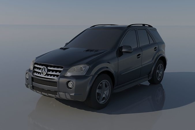 Mercedes Benz ML 63 2009 3D print model