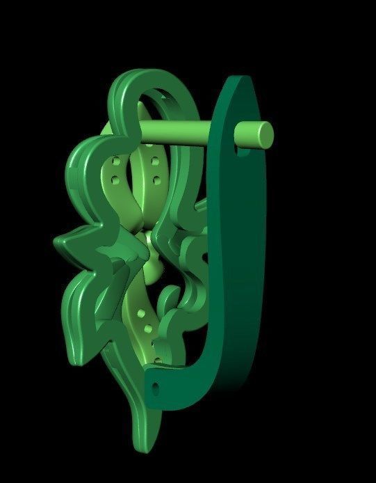 Earrings od37 3D print model_9