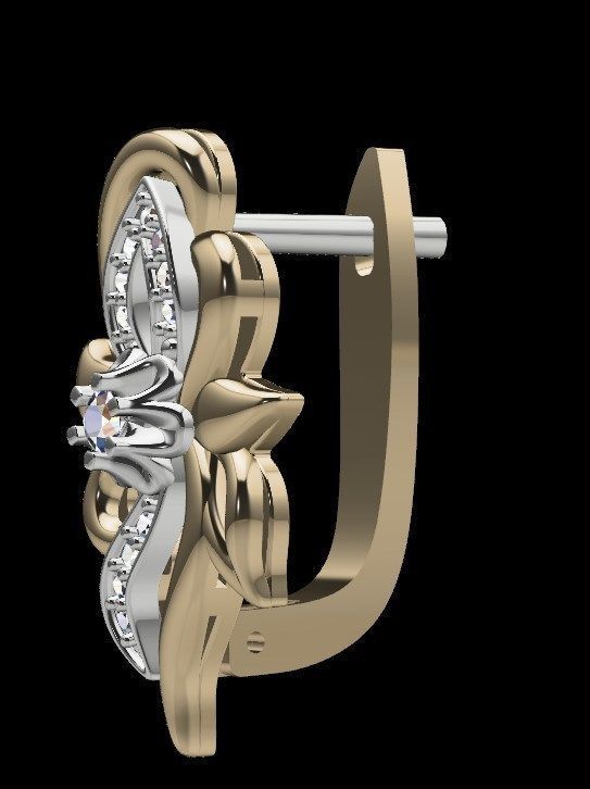 Earrings od37 3D print model_14