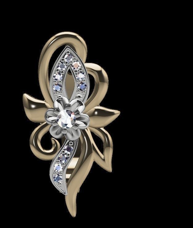 Earrings od37 3D print model_13