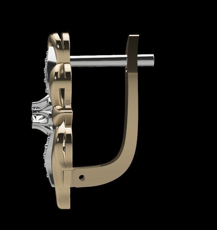 Earrings od37 3D print model_15