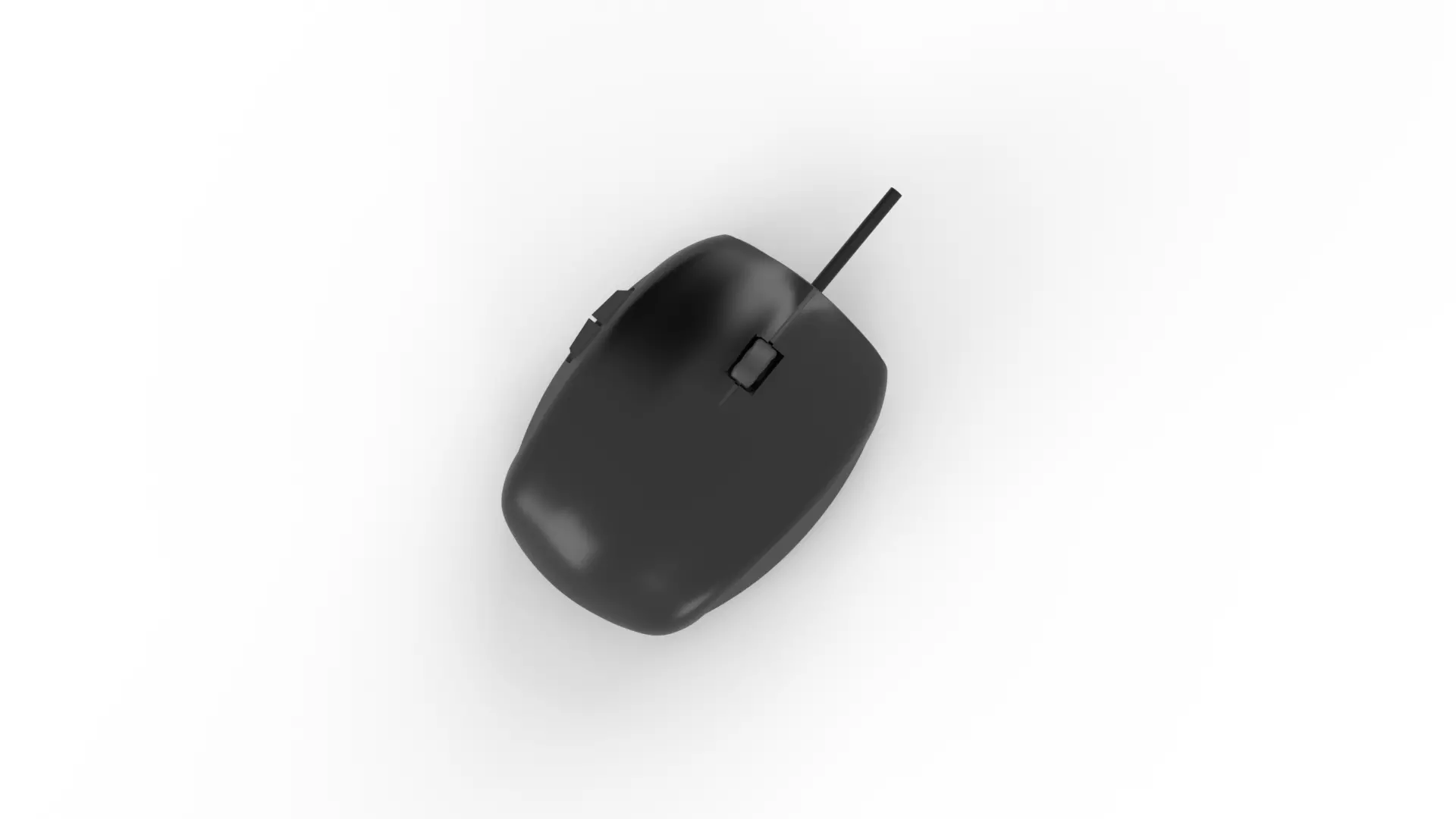 Gamer mouse 3D model_0