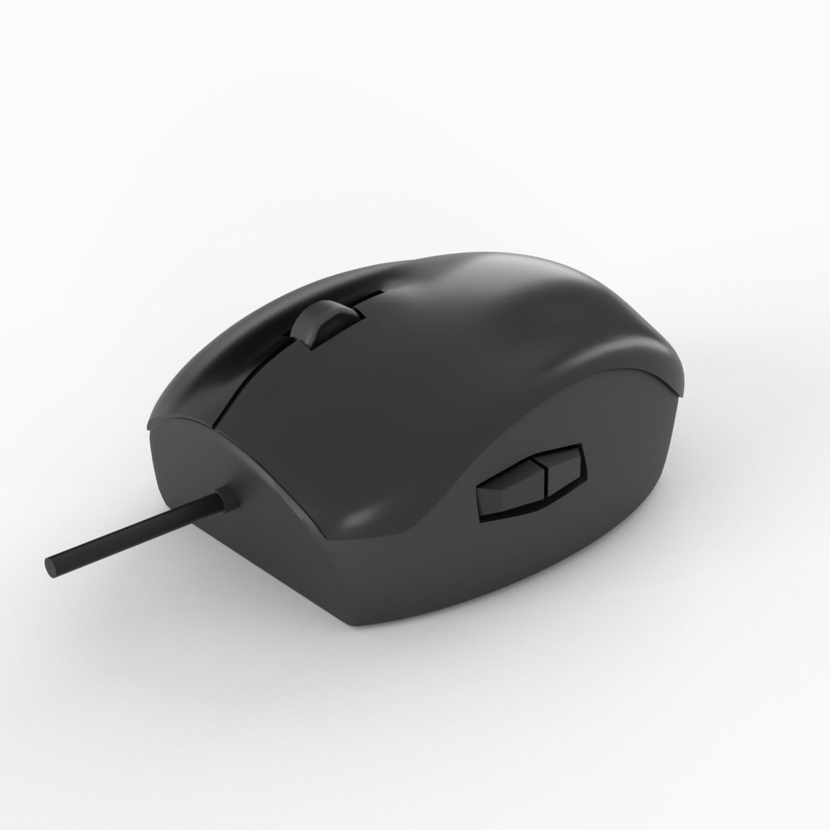 Gamer mouse 3D model_5