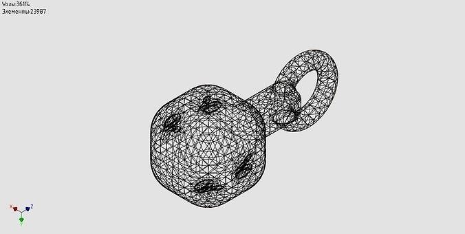 Pendant hook with handle Free 3D print model