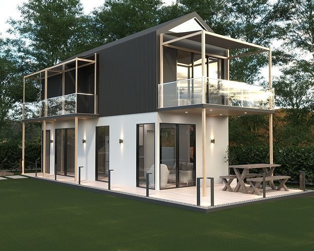 TINY HOUSE 3D model