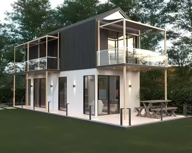 TINY HOUSE 3D model