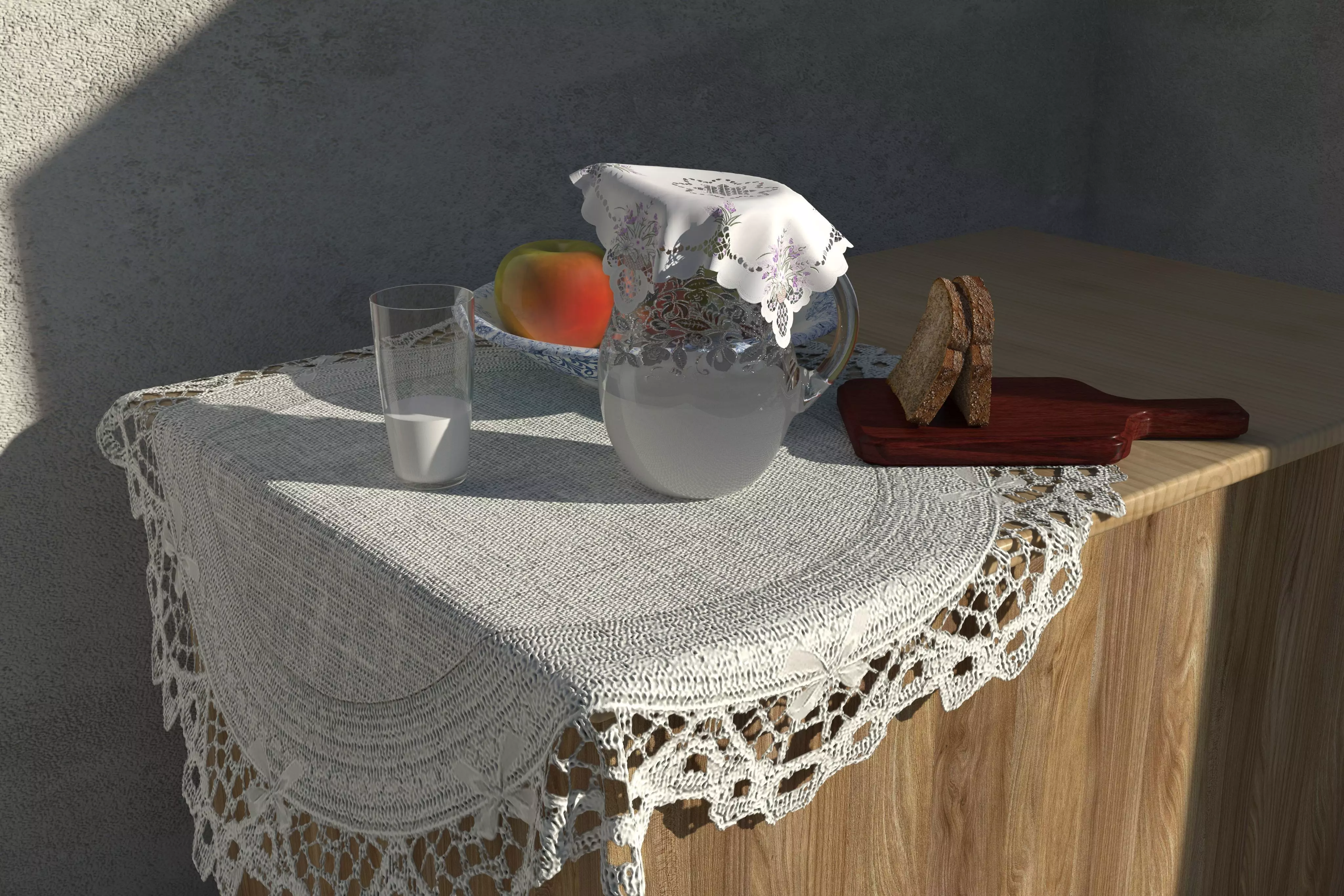  still life Free 3D model_0