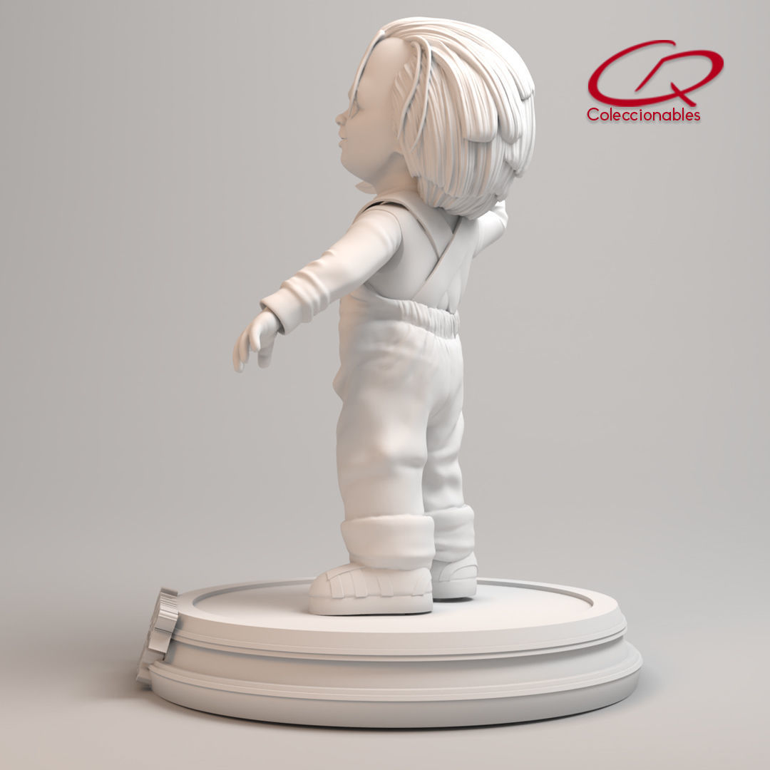 Childs play - Chucky Full Figure - Slasher Icons 3D print model_7
