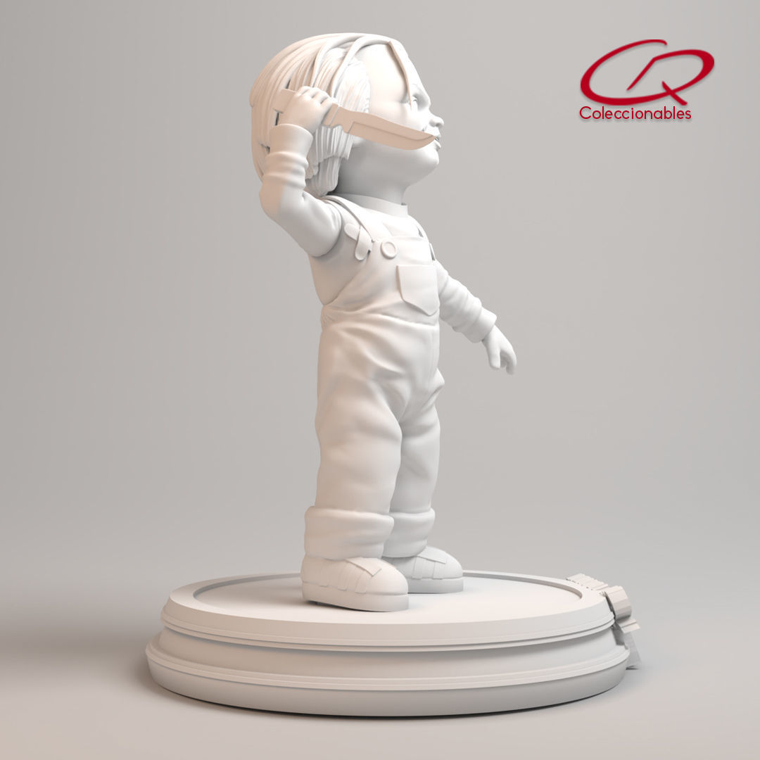 Childs play - Chucky Full Figure - Slasher Icons 3D print model_4