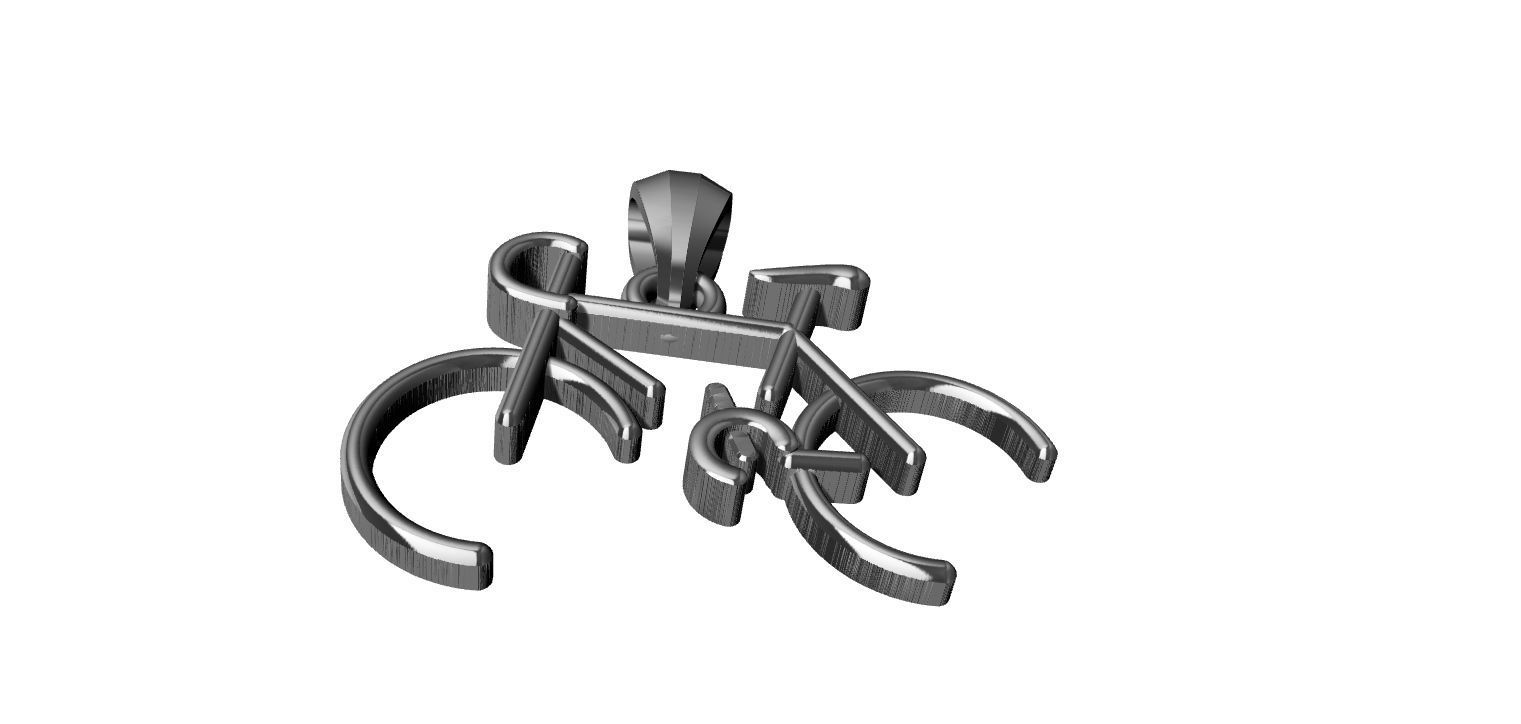 Stylized Bicycle 3D print model_23