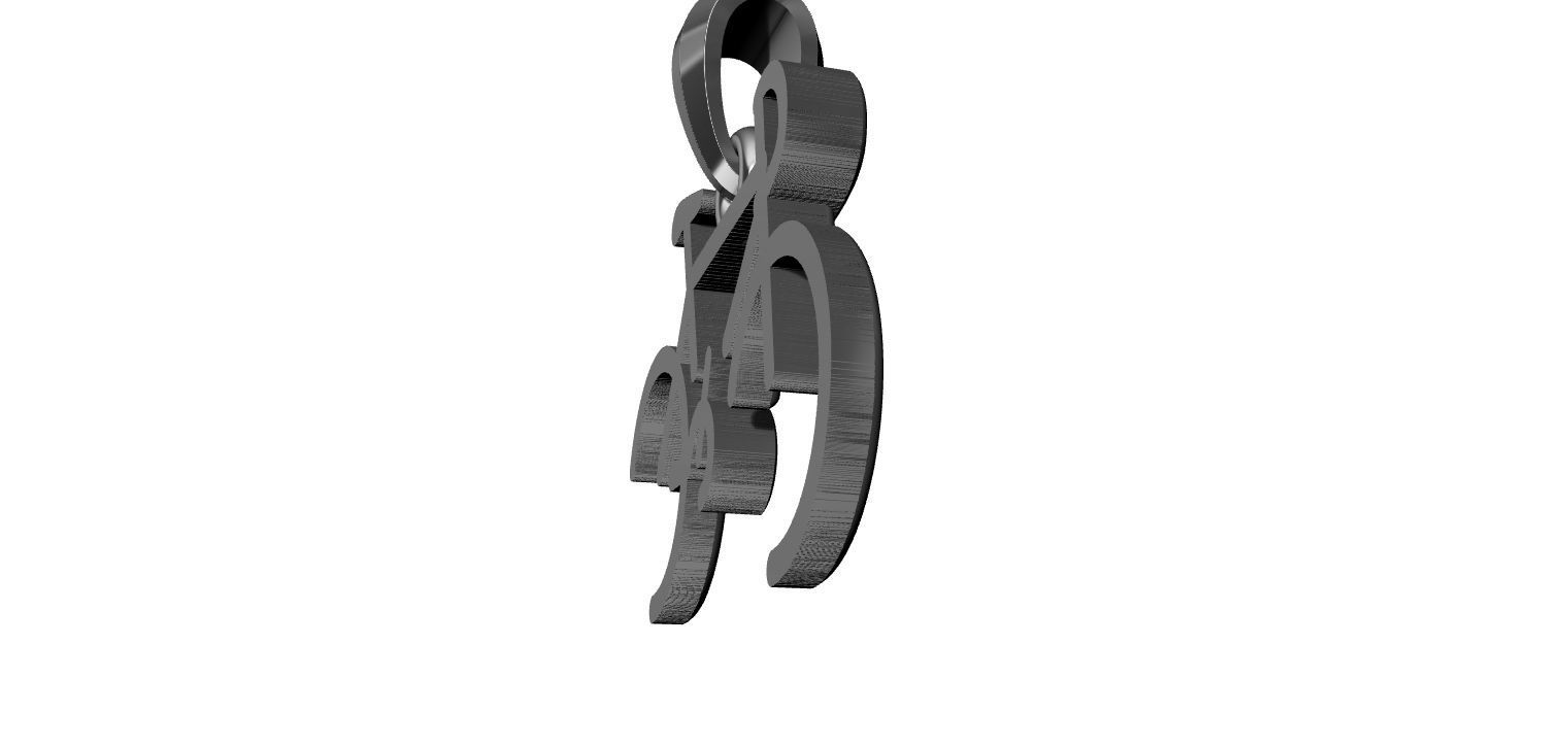 Stylized Bicycle 3D print model_15