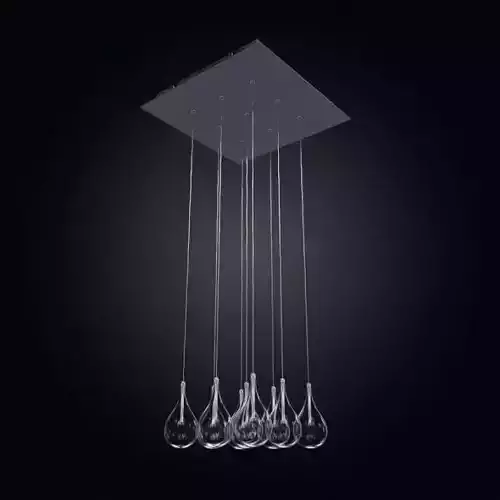 Modern Metal Hanging Lamp