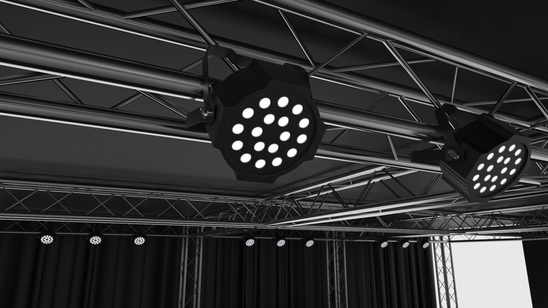 Concert Stage 5 3D model_4