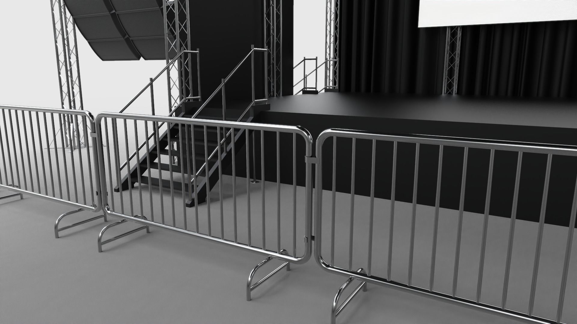 Concert Stage 5 3D model_6