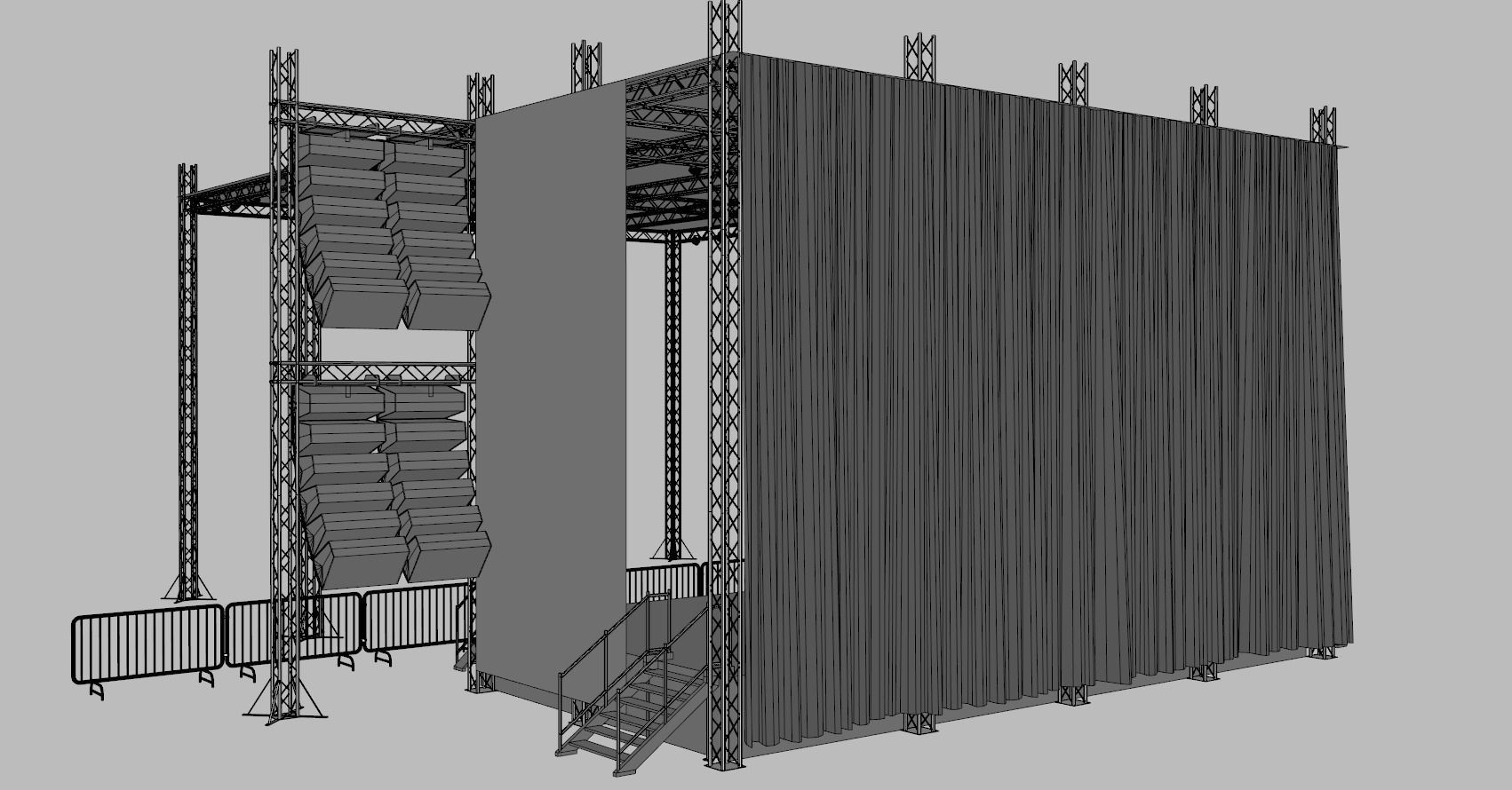 Concert Stage 5 3D model_13