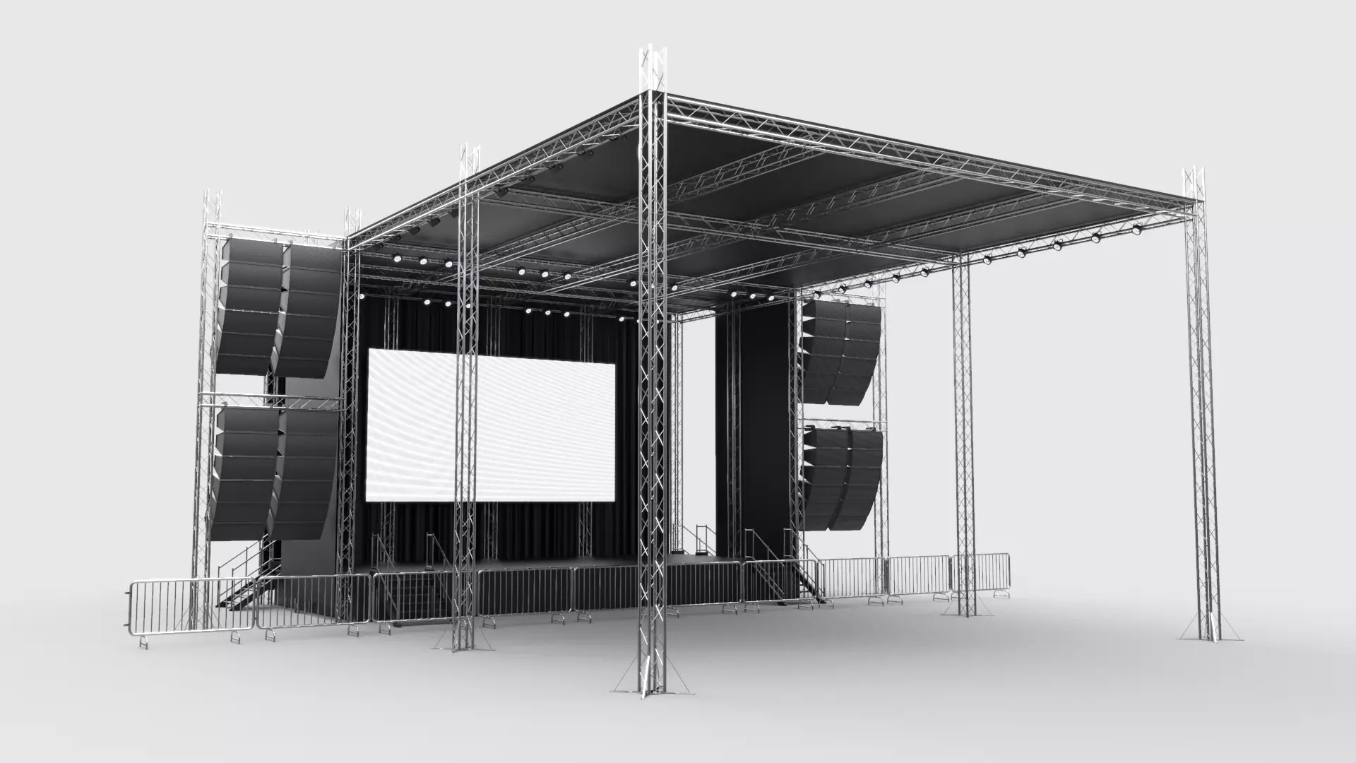 Concert Stage 5 3D model_0