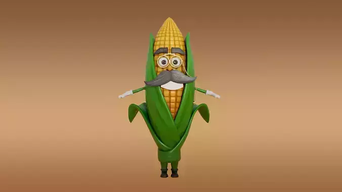 Corn cartoon