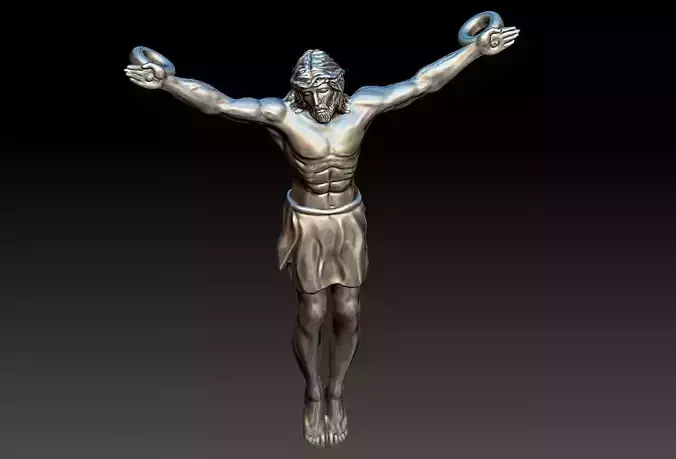 Crucified Jesus Christ Pendant