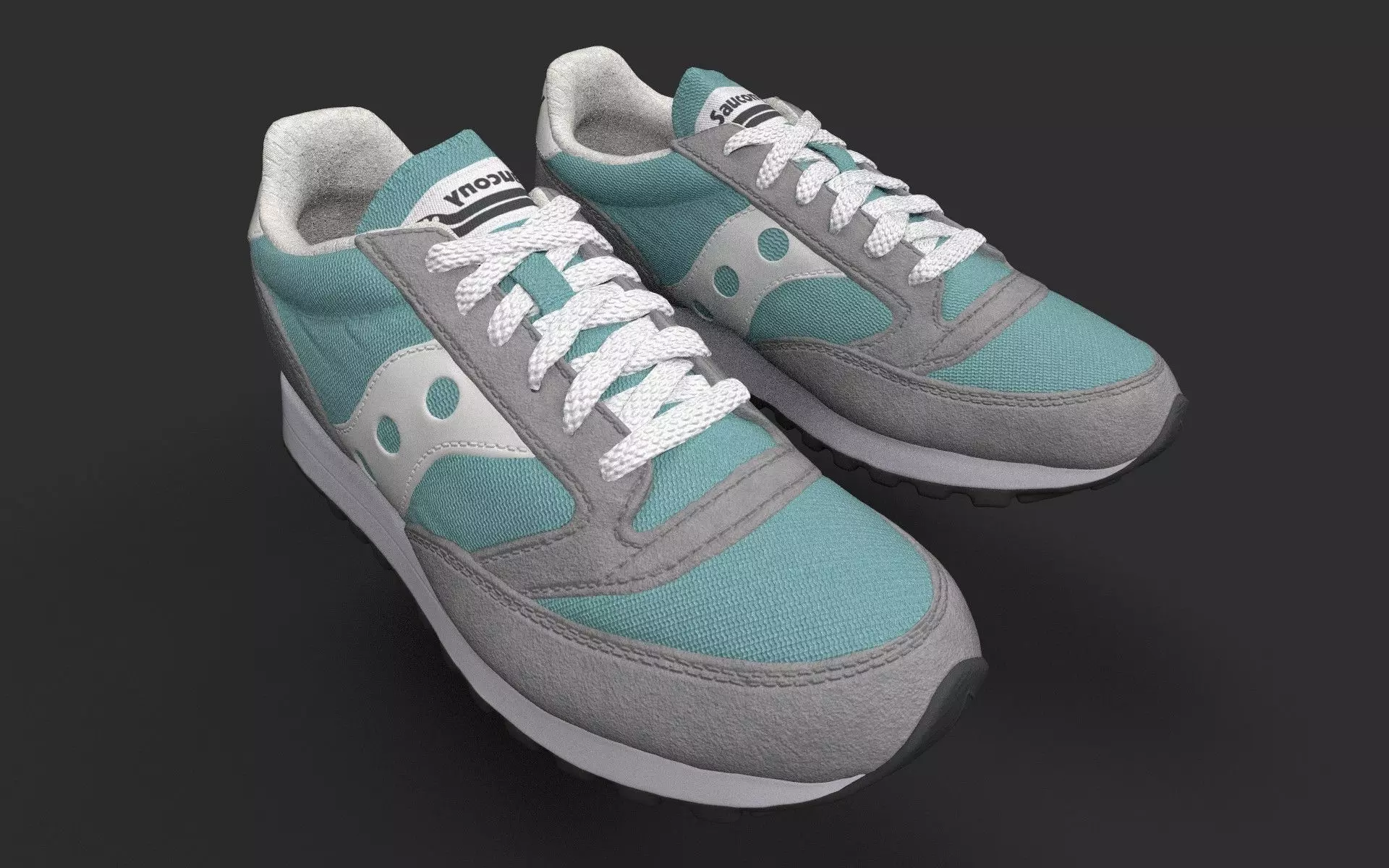 Casual Shoe Low-poly 3D model_0