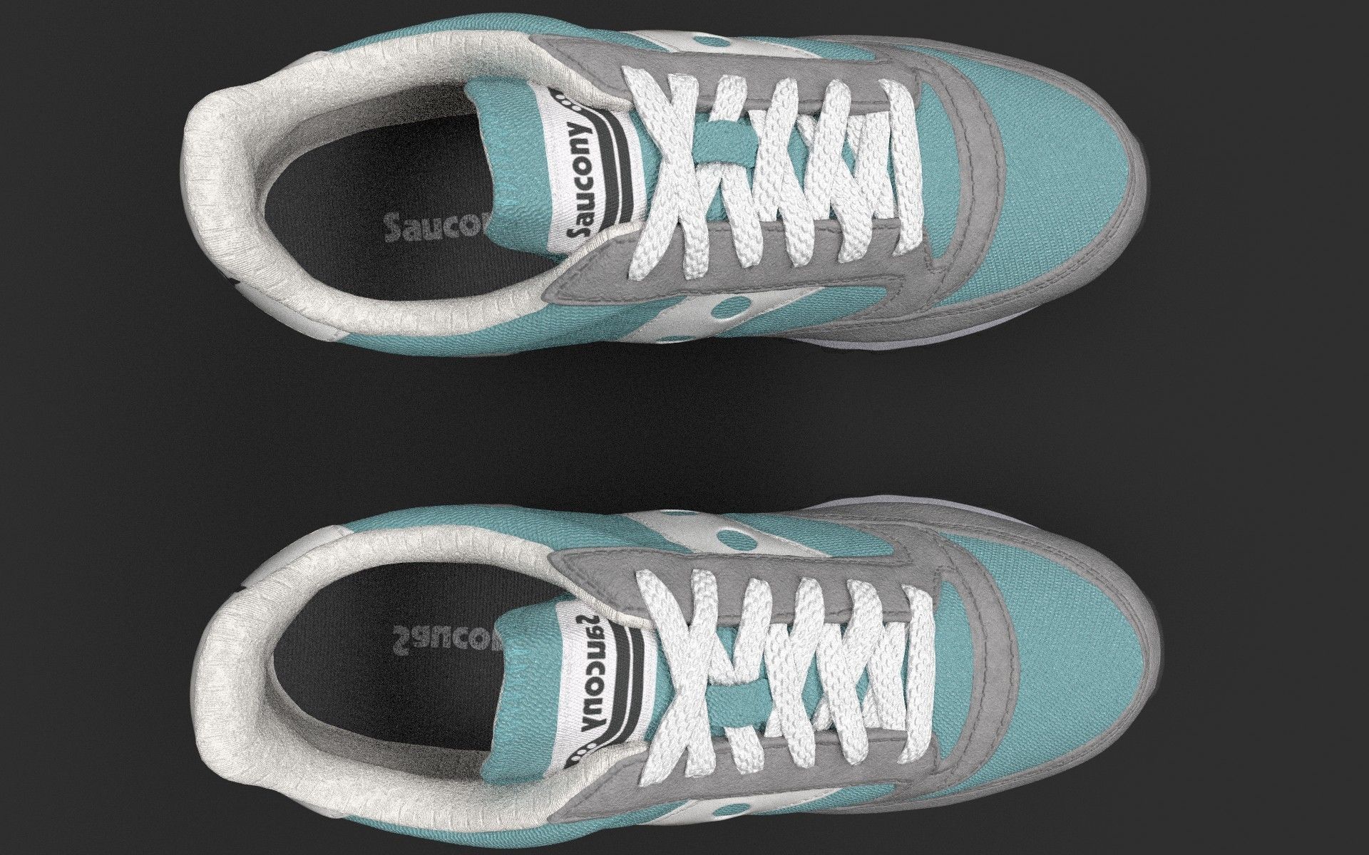 Casual Shoe Low-poly 3D model_5