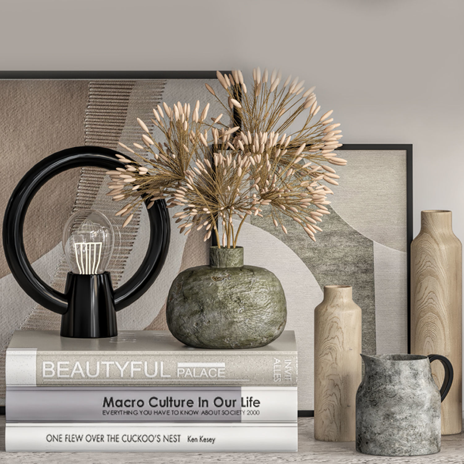 Decorative Set 59 3D model_3