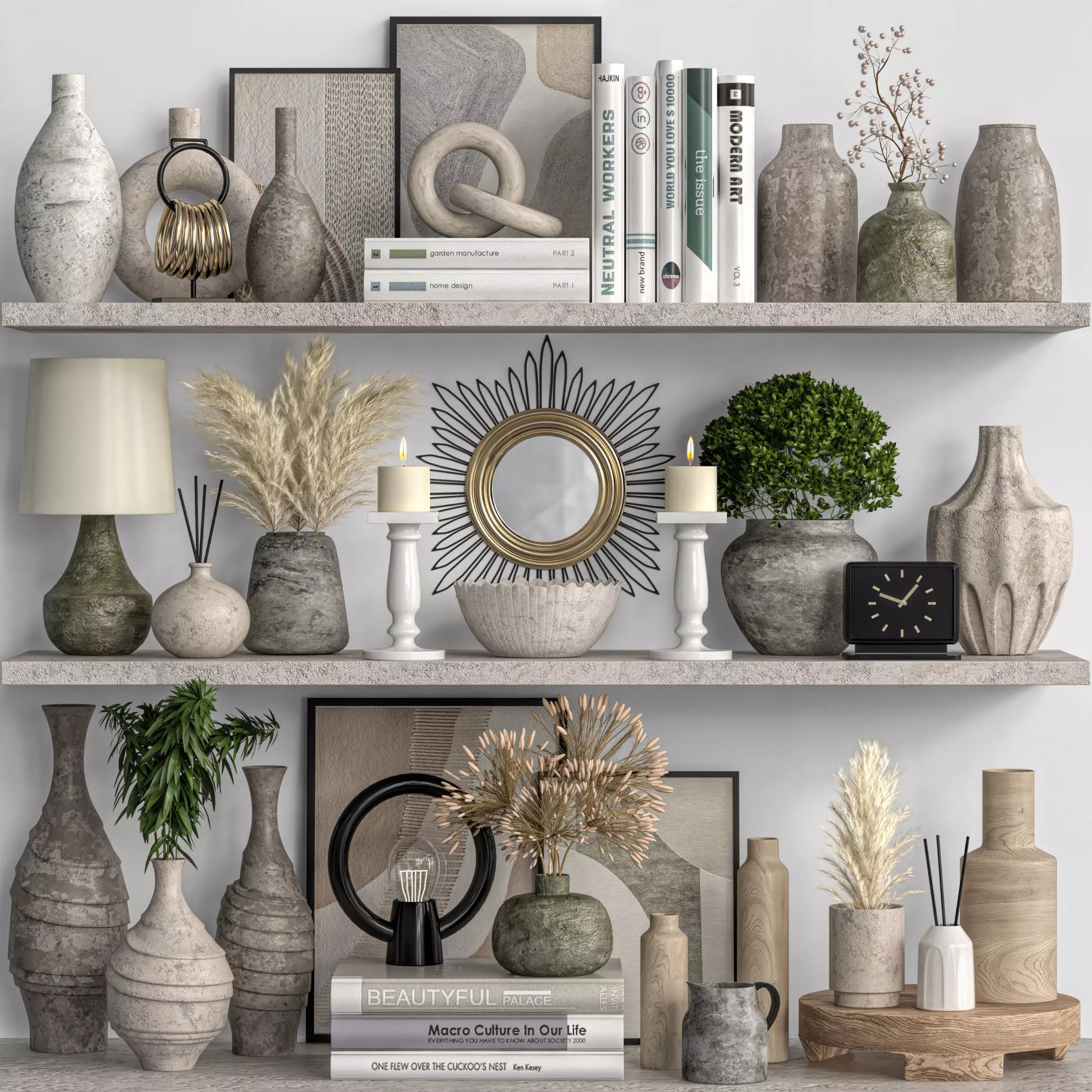 Decorative Set 59 3D model_0