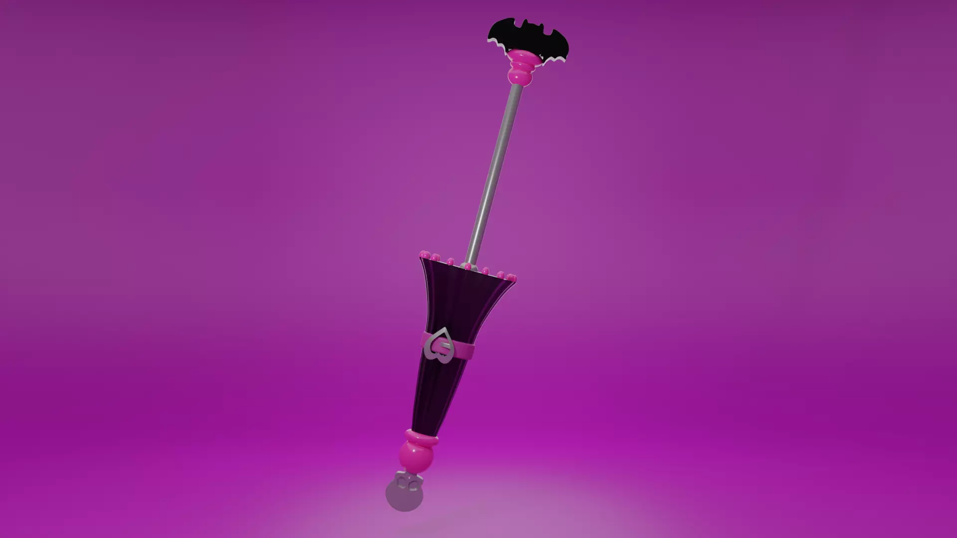 Draculaura Umbrella 3D model