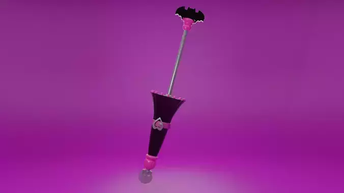 Draculaura Umbrella 3D model