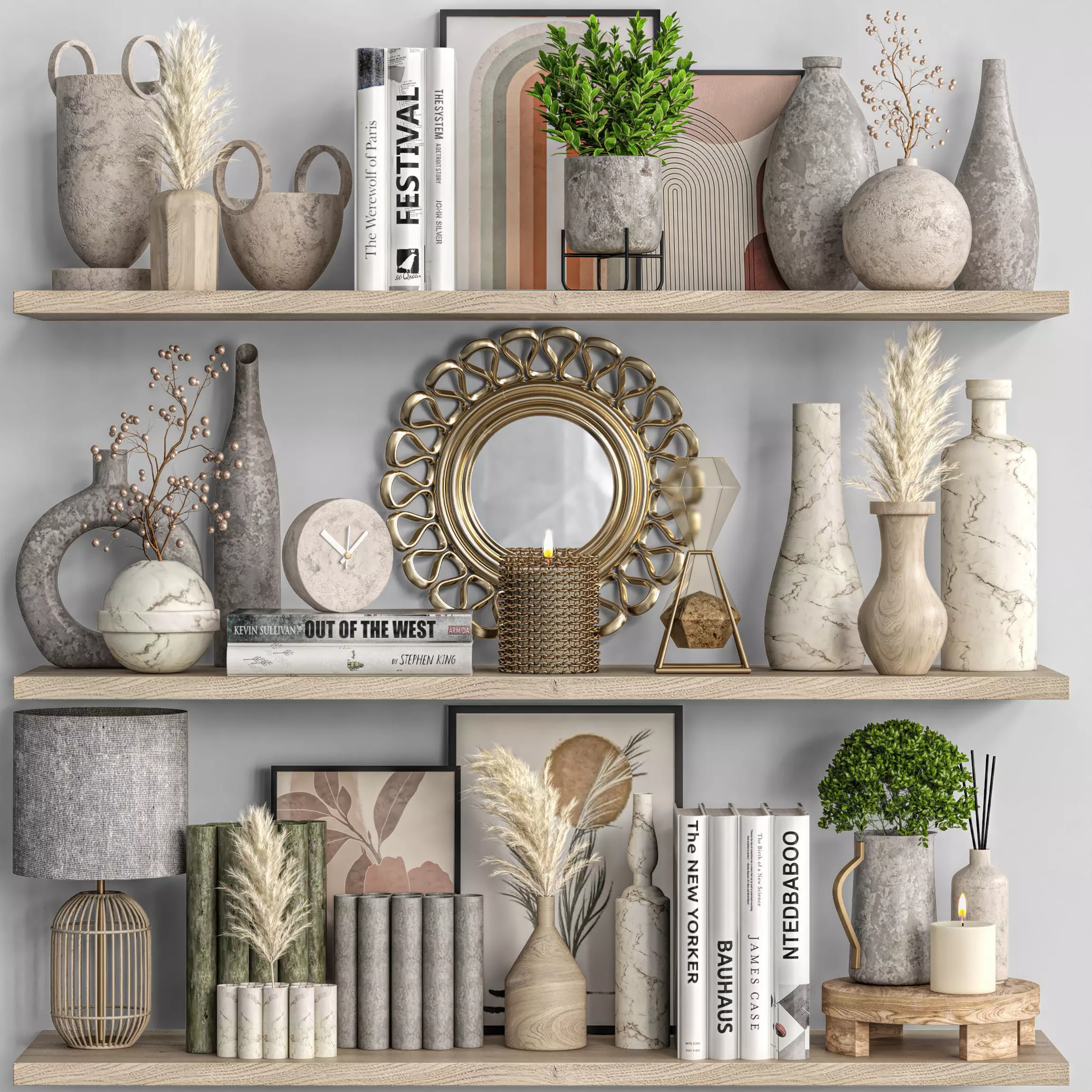 Decorative Set 60 3D model_0