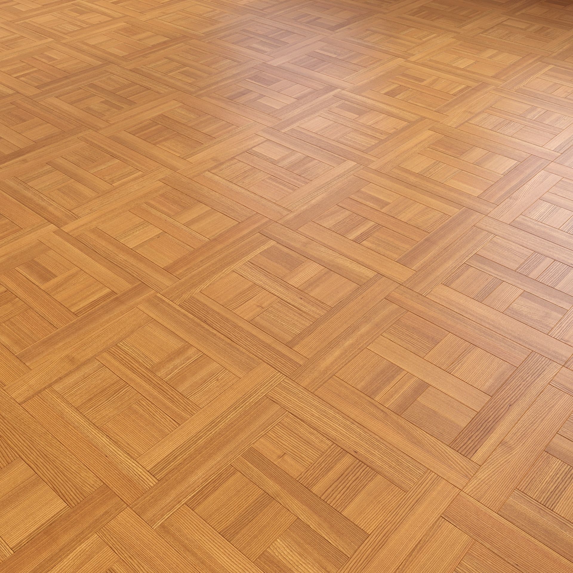 Parquet - Laminate - Wooden floor 2 in 1 Low-poly 3D model_1