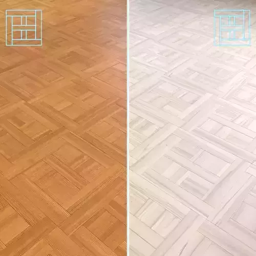 Parquet - Laminate - Wooden floor 2 in 1