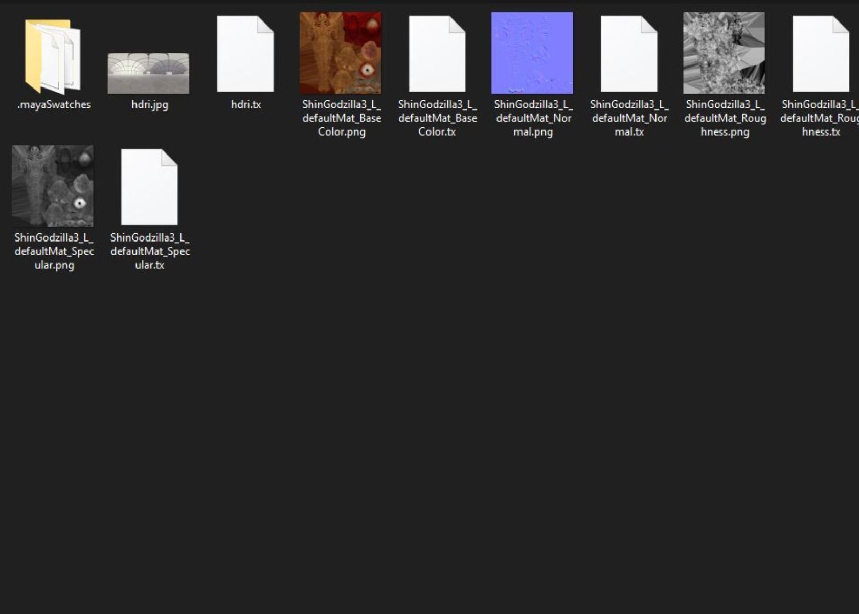Shin Godzilla First Form Rigged 3D model_21