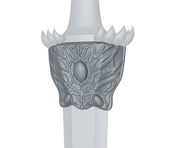 Azraels knife belt loop 3D print model
