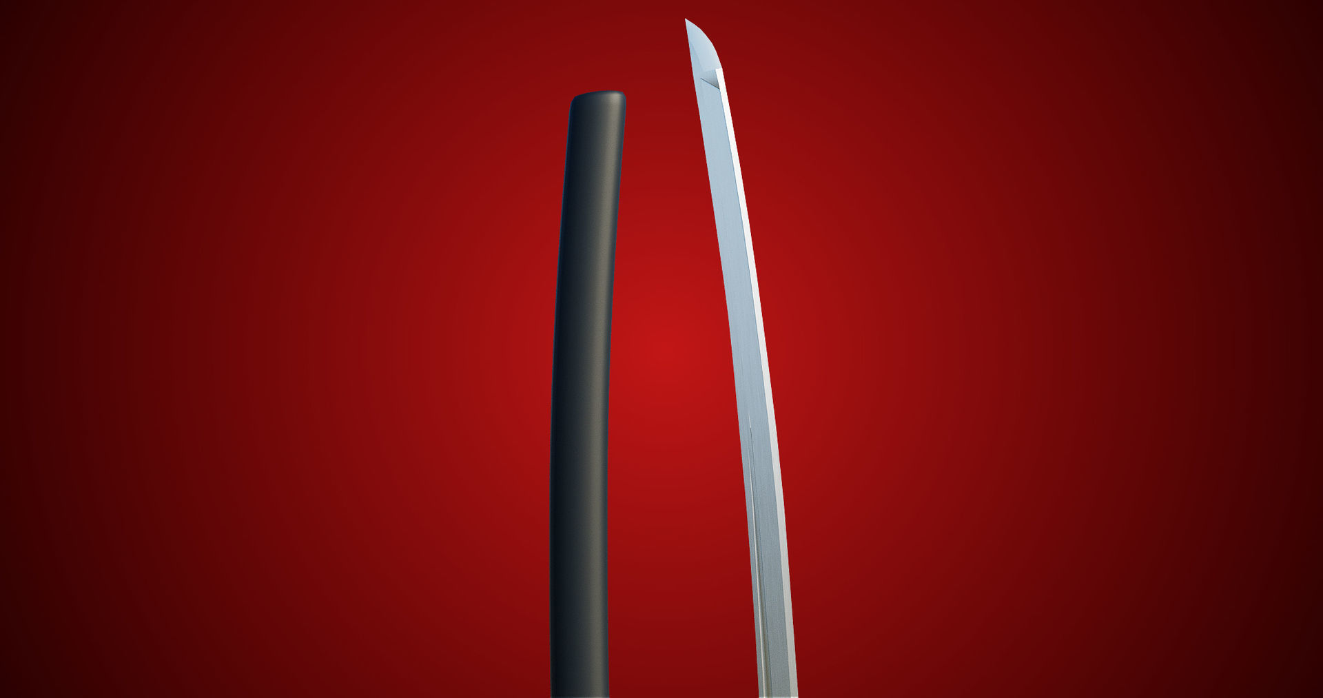 Sword 09 Game Ready PBR Unity UE Arnold V-Ray Textures Included Low-poly 3D model_18
