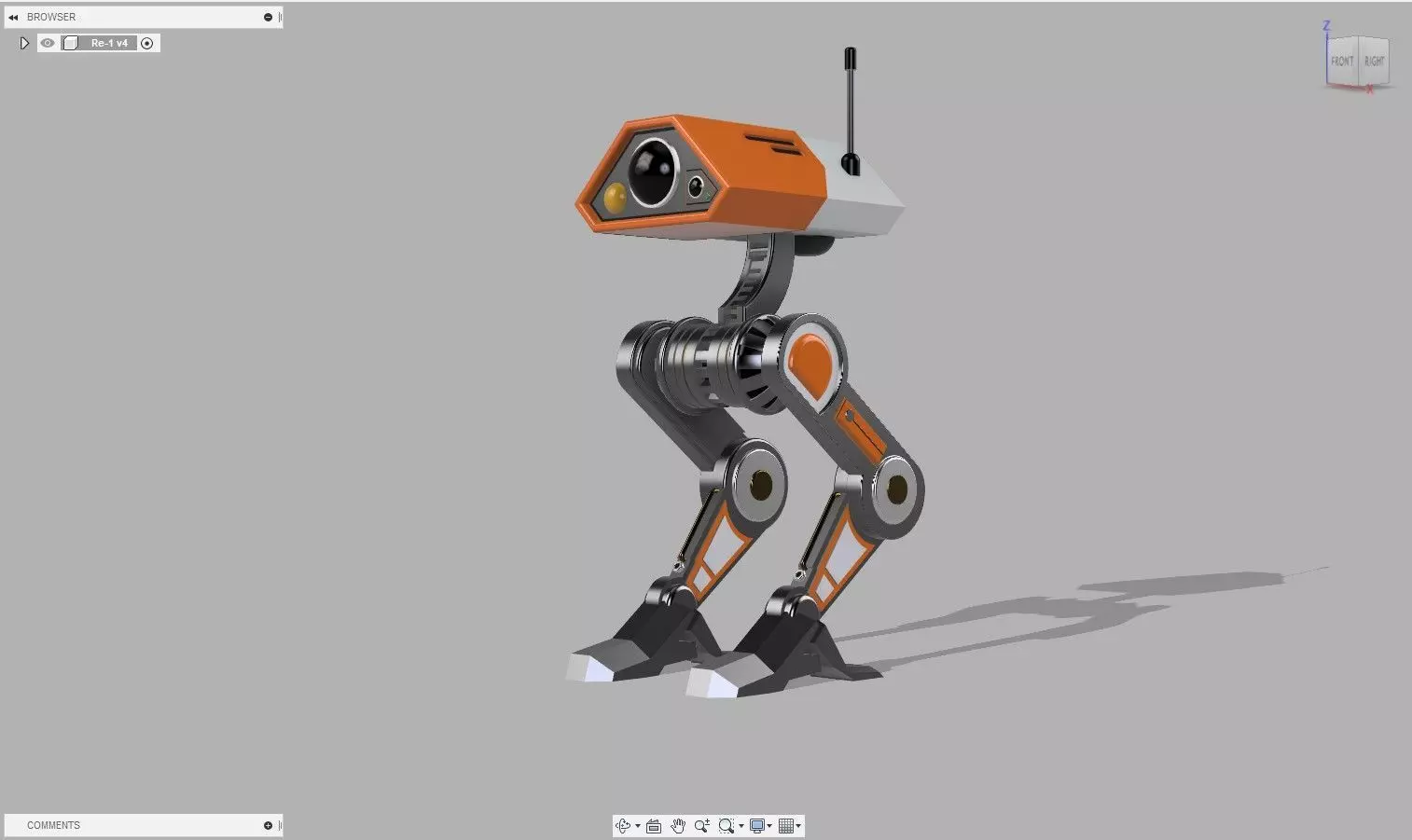 Re-1 Droid 3D print model